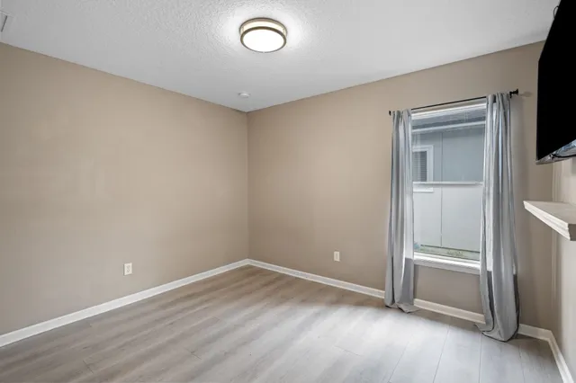 wooden floor in an empty room