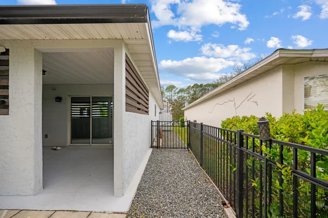 a view of a house with a porch