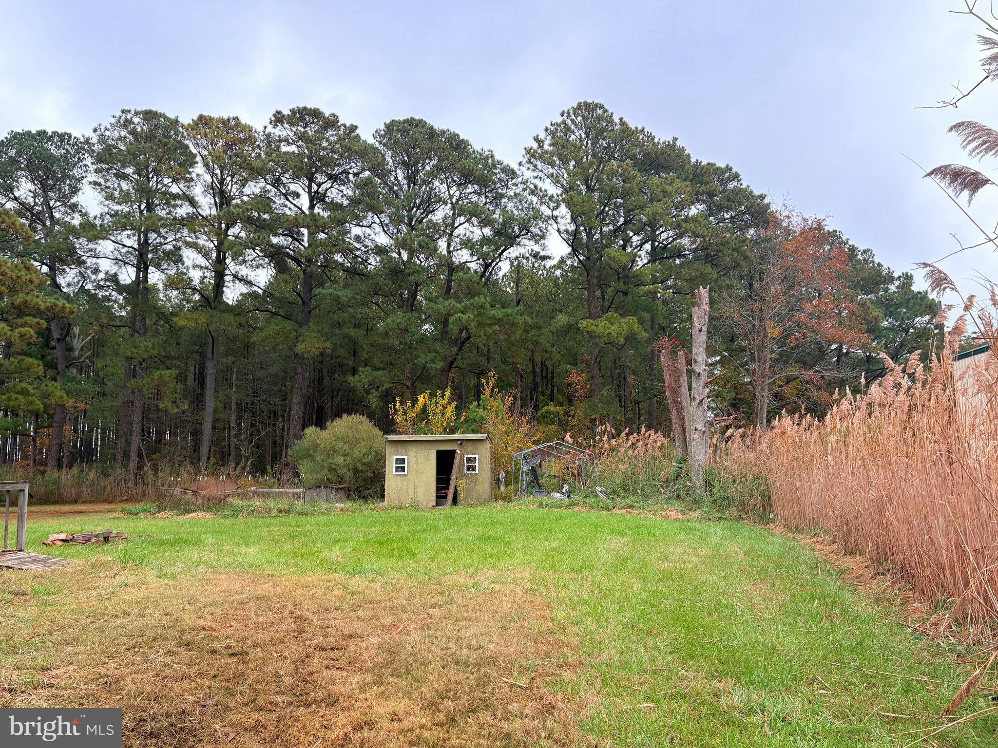 2145 Farm Creek Road Wingate, MD 21675 - Photo 20 of 24 a front view of a house with garden and trees