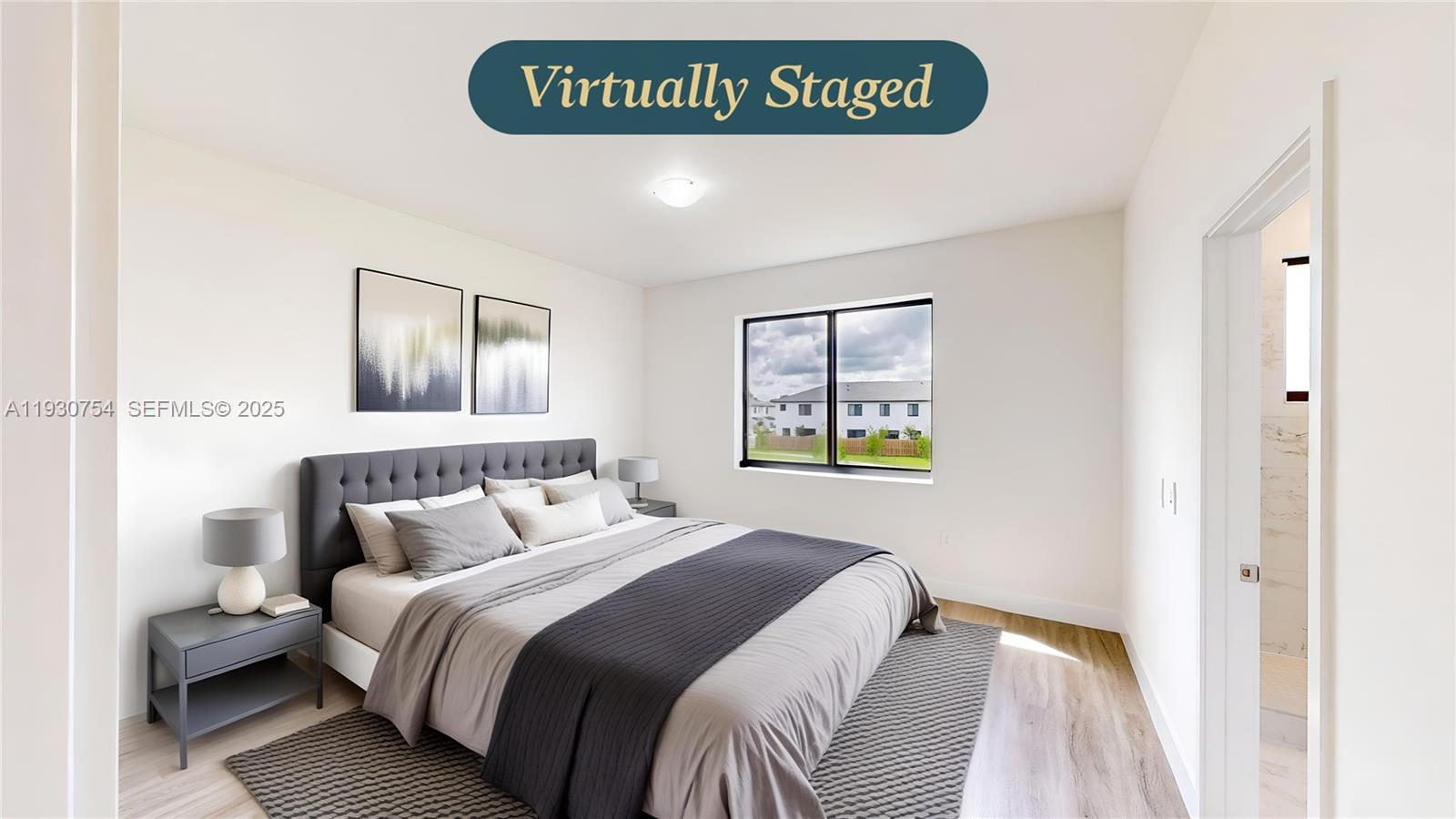 18936 Southwest 344th Terrace Homestead, FL 33034 - Photo 30 of 83 a bedroom with a bed and a window