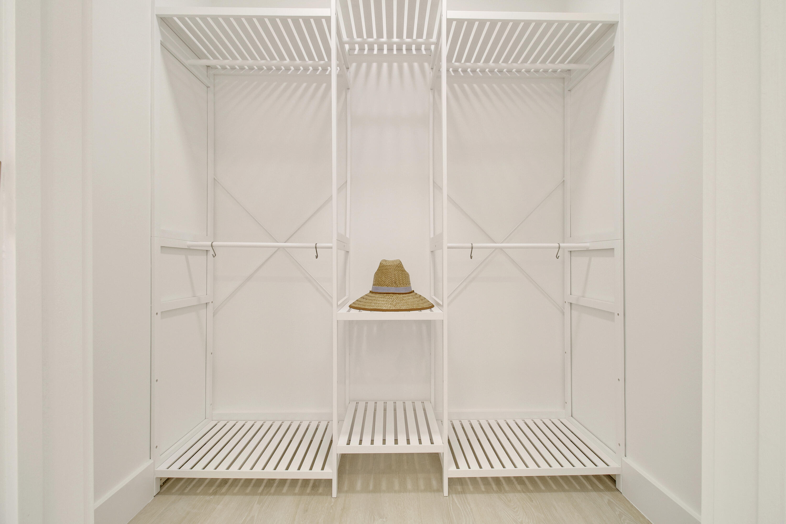 3703 Cape Pointe Circle Jupiter, FL 33477 - Photo 37 of 55 a view of a bedroom with wooden floor