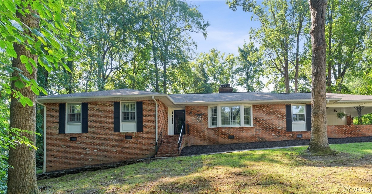 4430 Croatan Road Richmond, VA 23235 - Photo 1 of 44 front view of a house with a yard