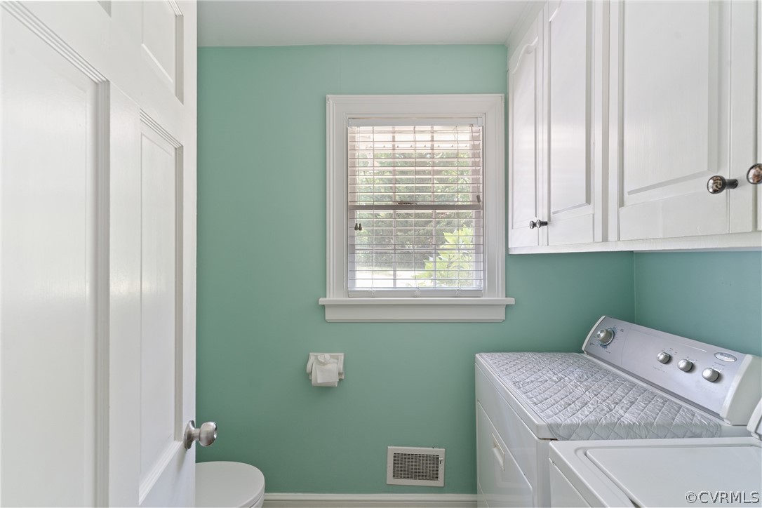 4430 Croatan Road Richmond, VA 23235 - Photo 21 of 44 a bathroom with a sink toilet and window