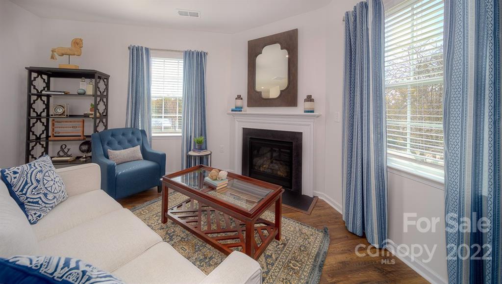 309 Gaines Road Clover, SC 29710 - Photo 20 of 48 a living room with furniture and a fireplace
