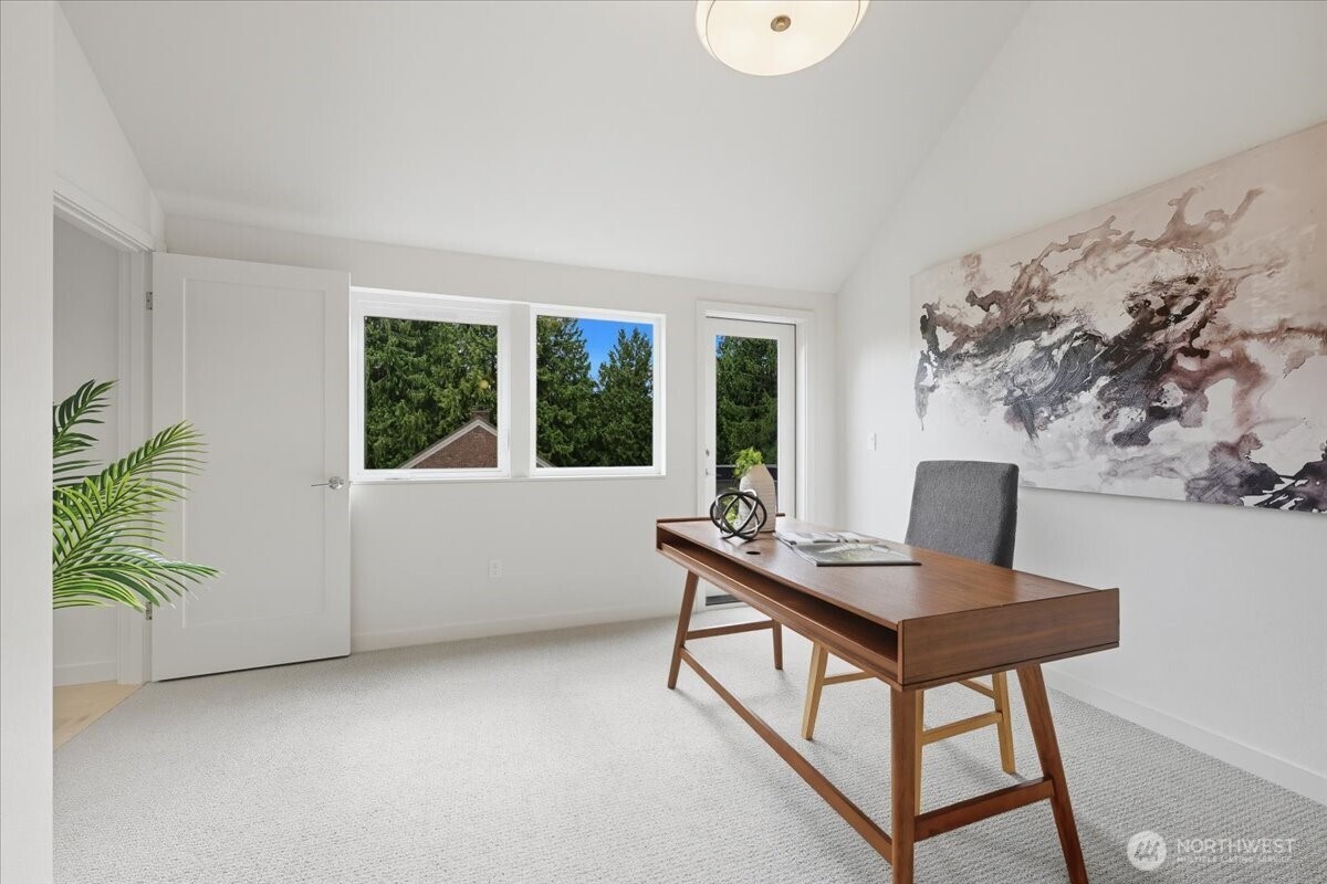 13047 39th Avenue Northeast, Unit A Seattle, WA 98125 - Photo 17 of 23 a workspace with furniture and window