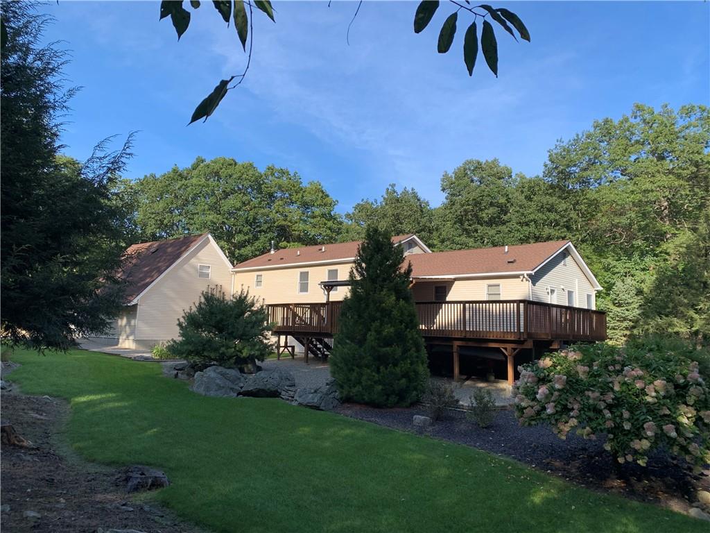 52 Conklin Road Warwick, NY 10990 - Photo 1 of 1 an aerial view of a house with a garden