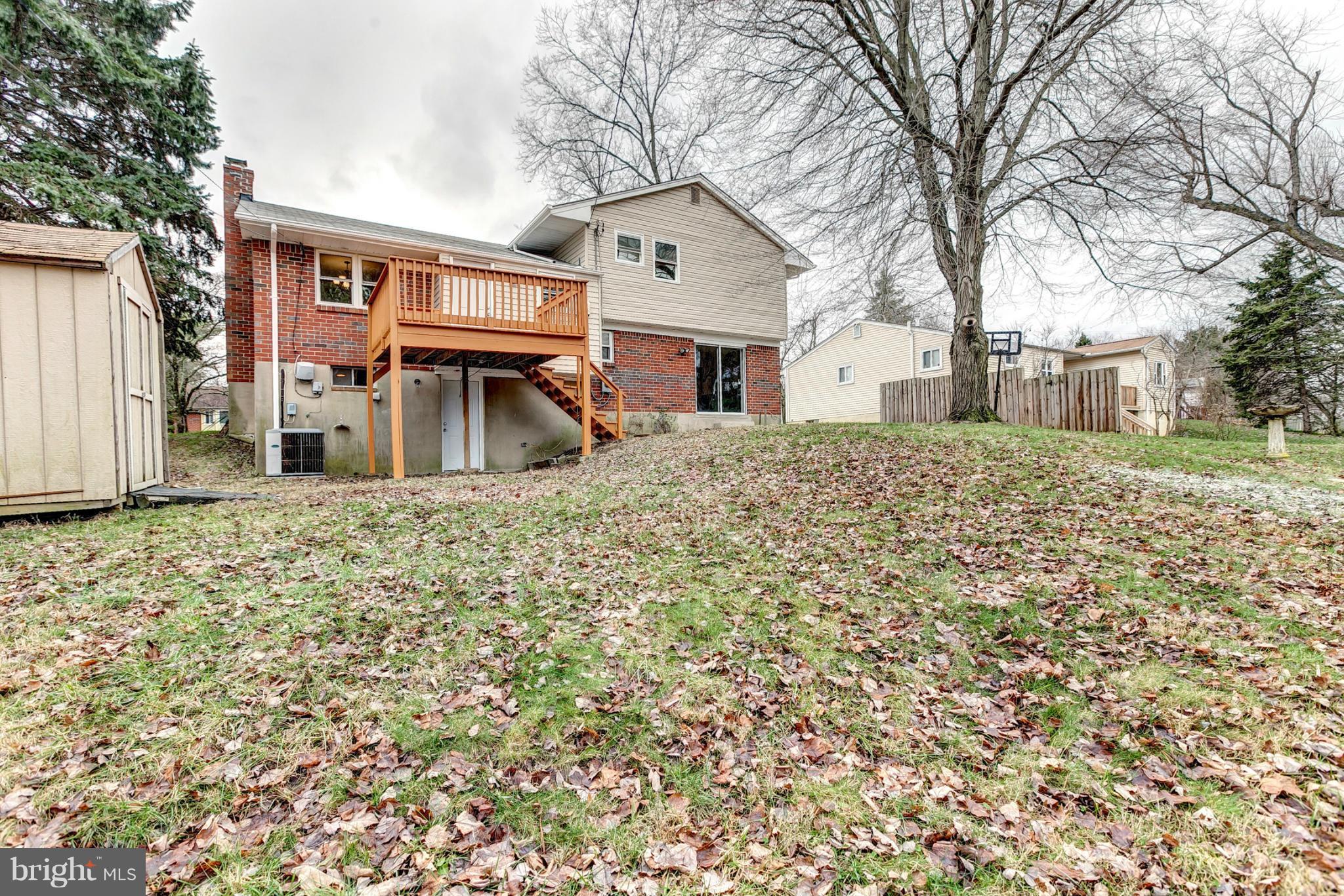3526 Cabot Road Randallstown, MD 21133 - Photo 27 of 30 Large Rear Yard With Deck