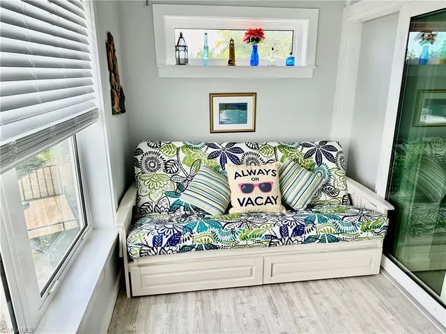 view of living room with furniture and window