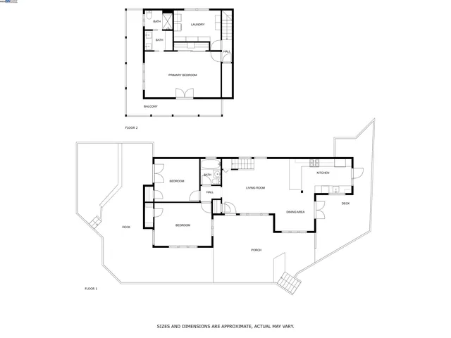 a house view with a seating space