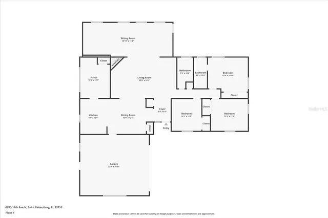 $599,990 | 6875 11th Avenue North, St. Petersburg, FL 33710