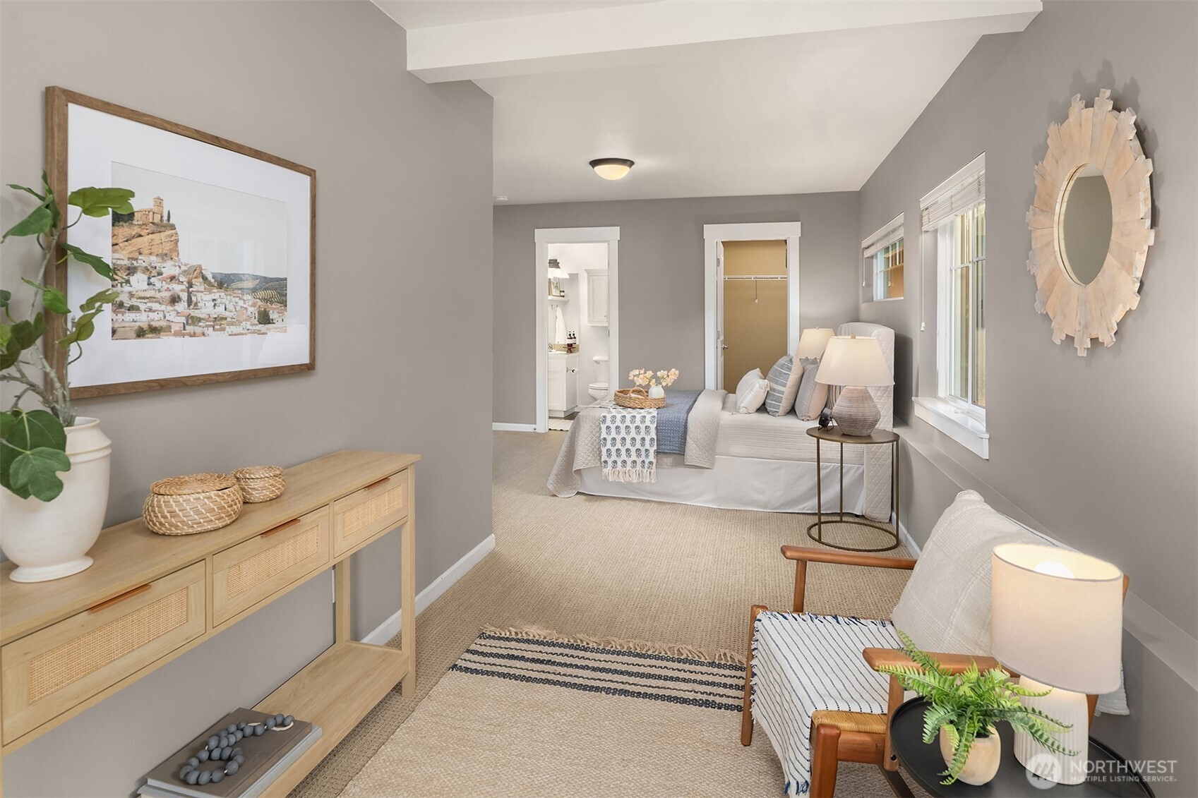 2452 Southwest Webster Street Seattle, WA 98106 - Photo 20 of 28 a living room with furniture and a table