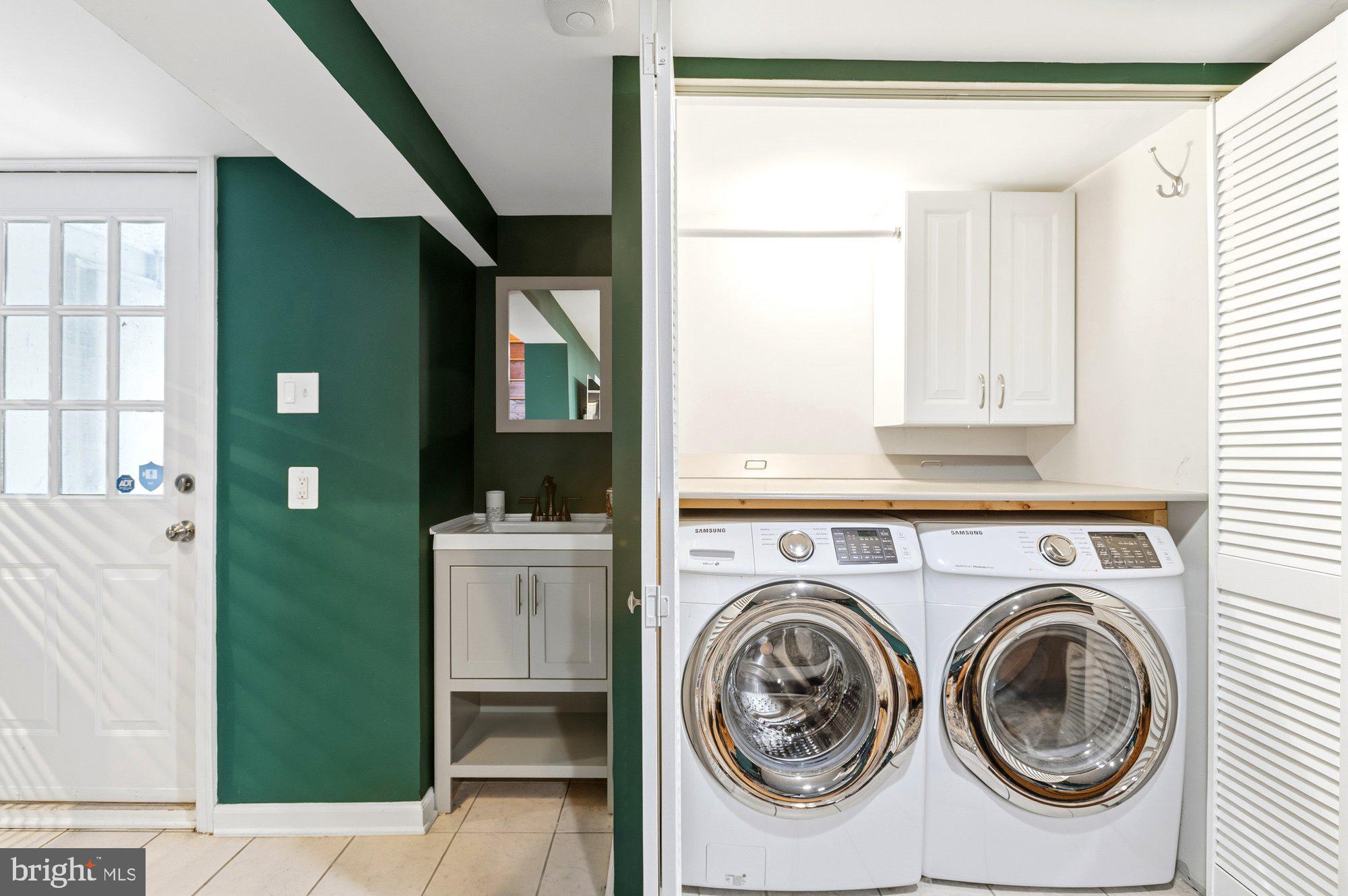 6809 Duke Drive Alexandria, VA 22307 - Photo 25 of 30 a view of washer and dryer