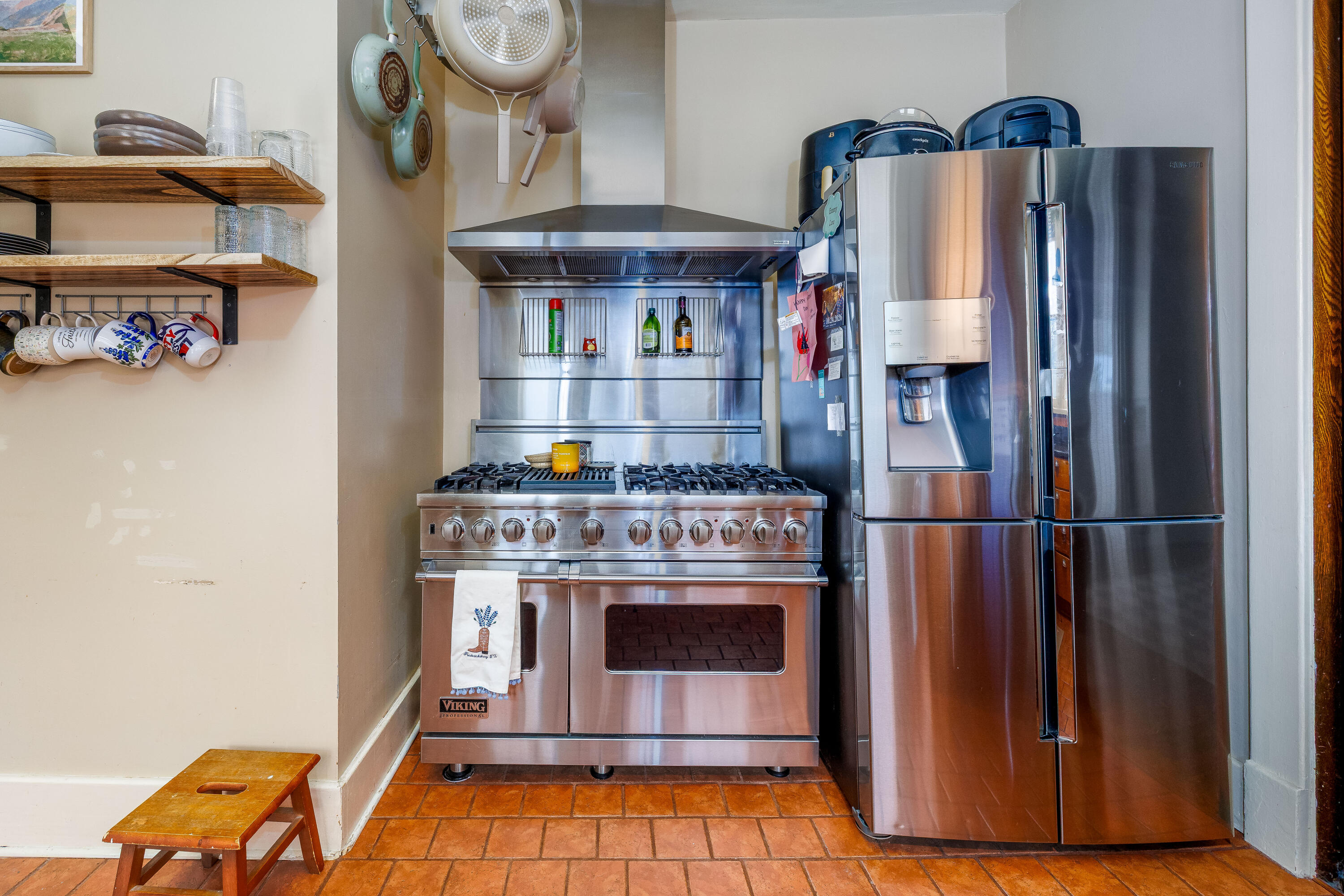 128 East Main Street Brook, IN 47922 - Photo 40 of 68 a stove top oven sitting inside of a kitchen