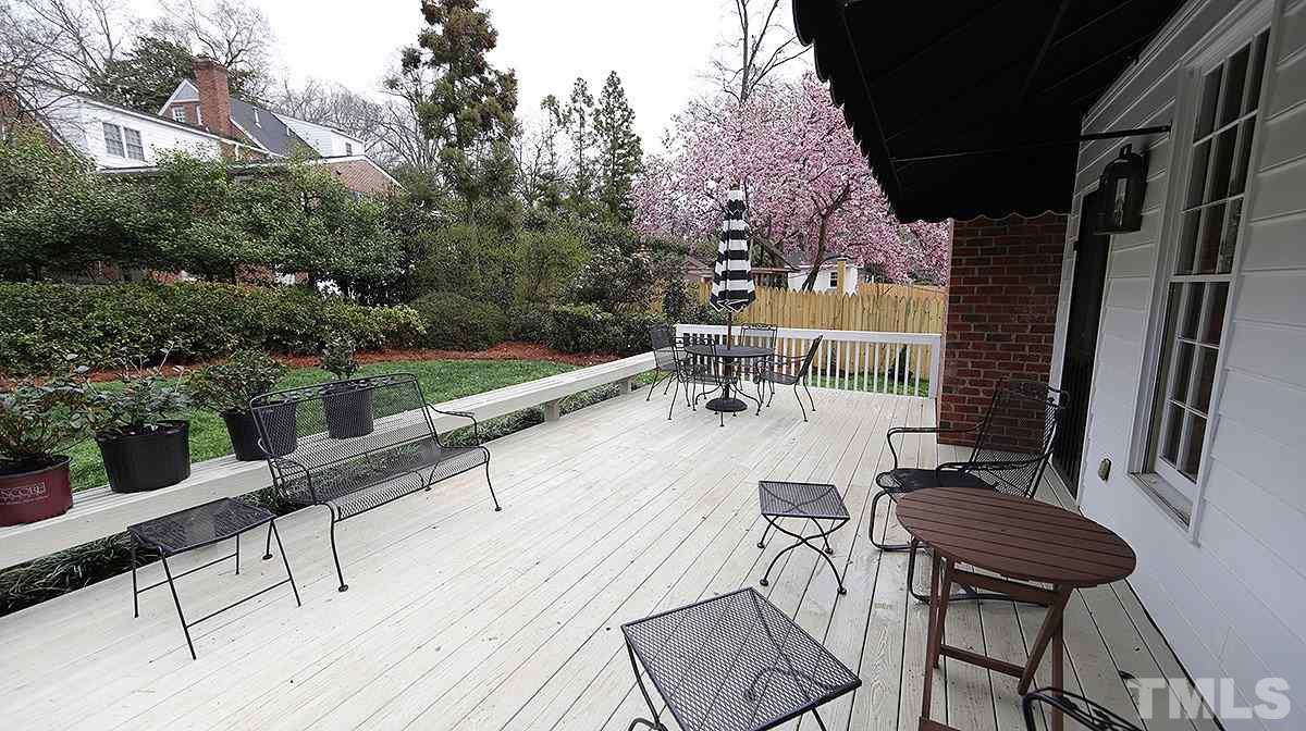 2319 Hales Road Raleigh, NC 27608 - Photo 17 of 20 a view of balcony and patio