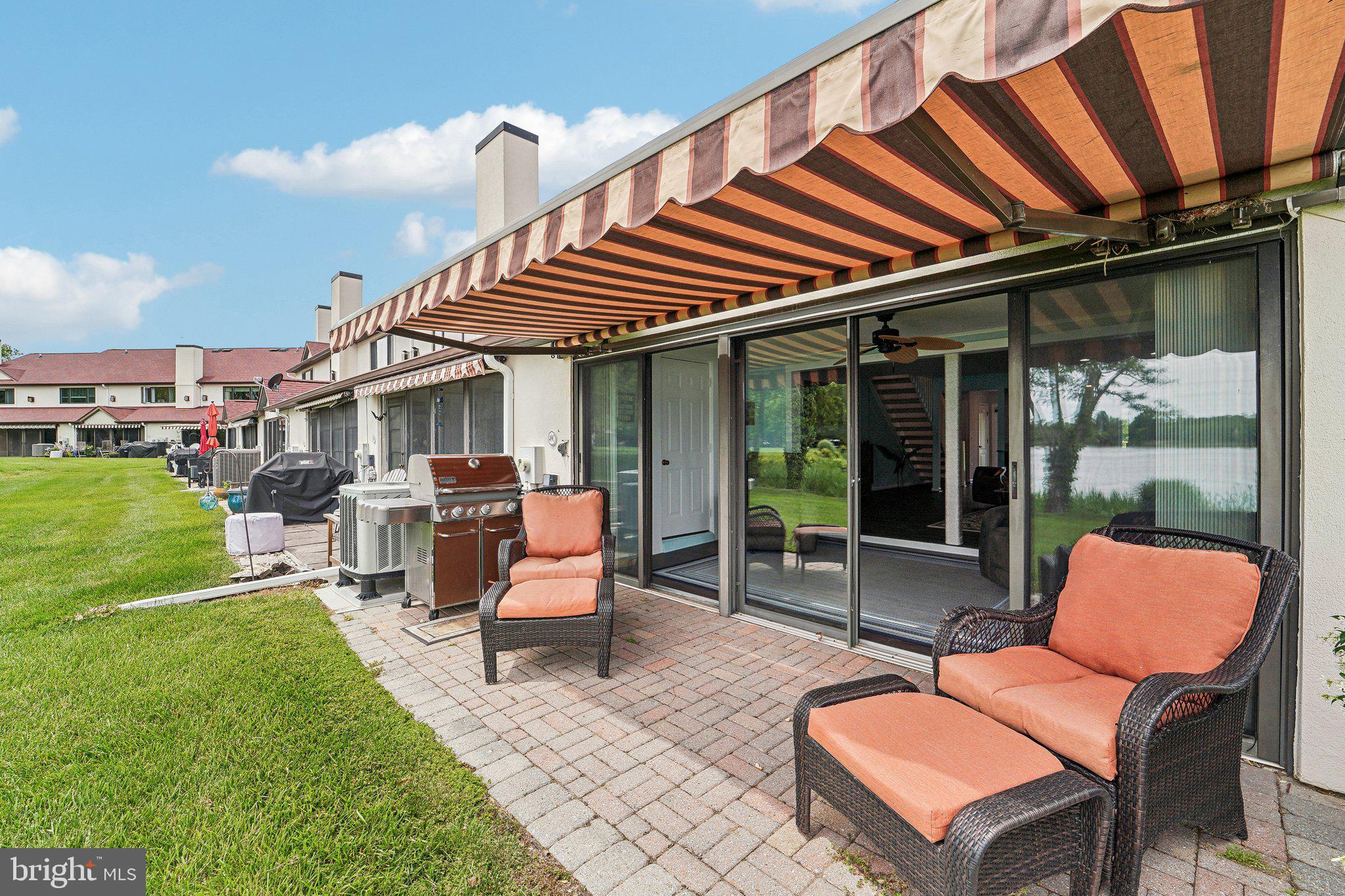 49 Queen Guinivere Way Chester, MD 21619 - Photo 32 of 79 Patio w/view of Macum Creek & Chester River