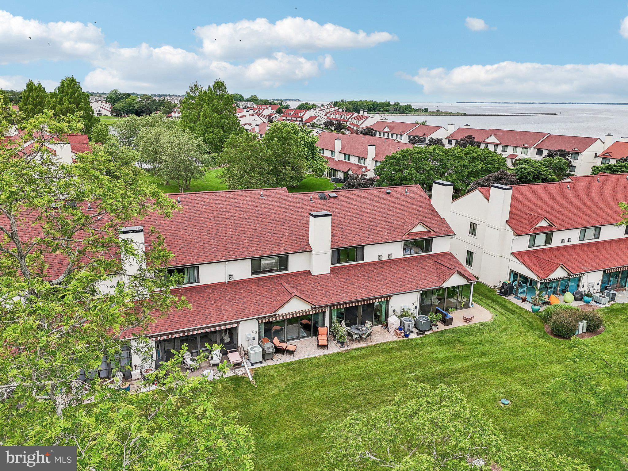 49 Queen Guinivere Way Chester, MD 21619 - Photo 38 of 79 Aerial view - Back of Building