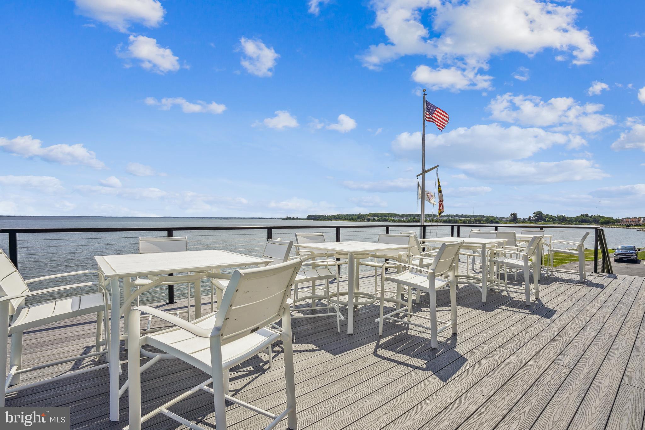 49 Queen Guinivere Way Chester, MD 21619 - Photo 45 of 79 Upper Deck with expansive waterviews