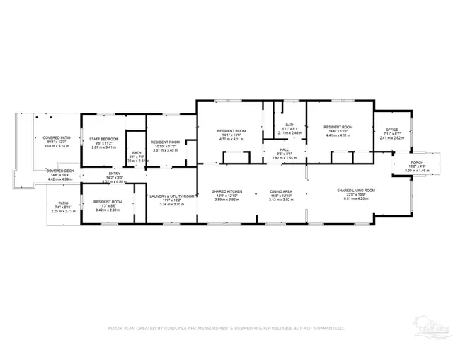 a picture of floor plan