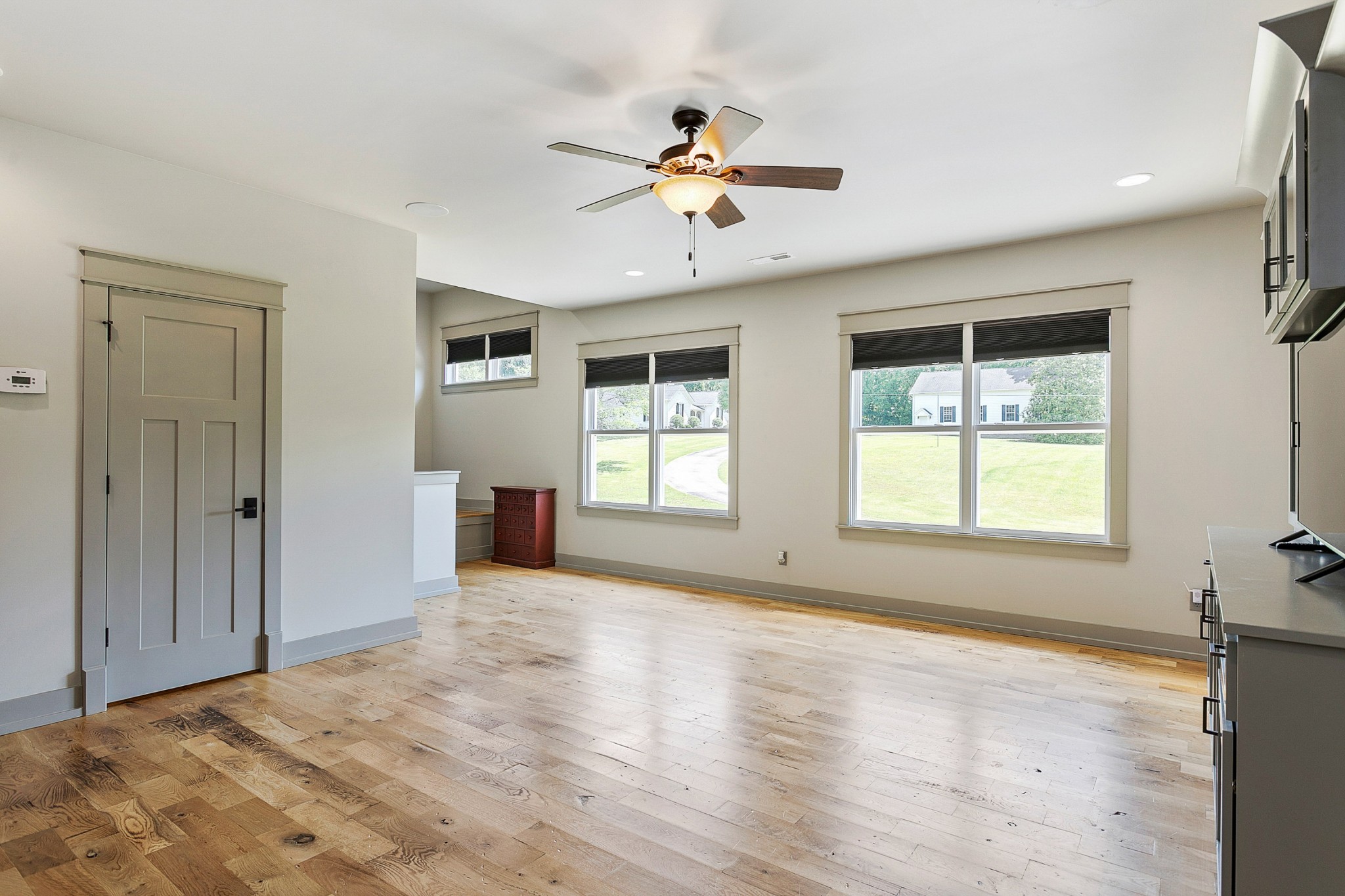 790 Baker Road Columbia, TN 38401 - Photo 37 of 69 a view of an empty room with a window and wooden floor