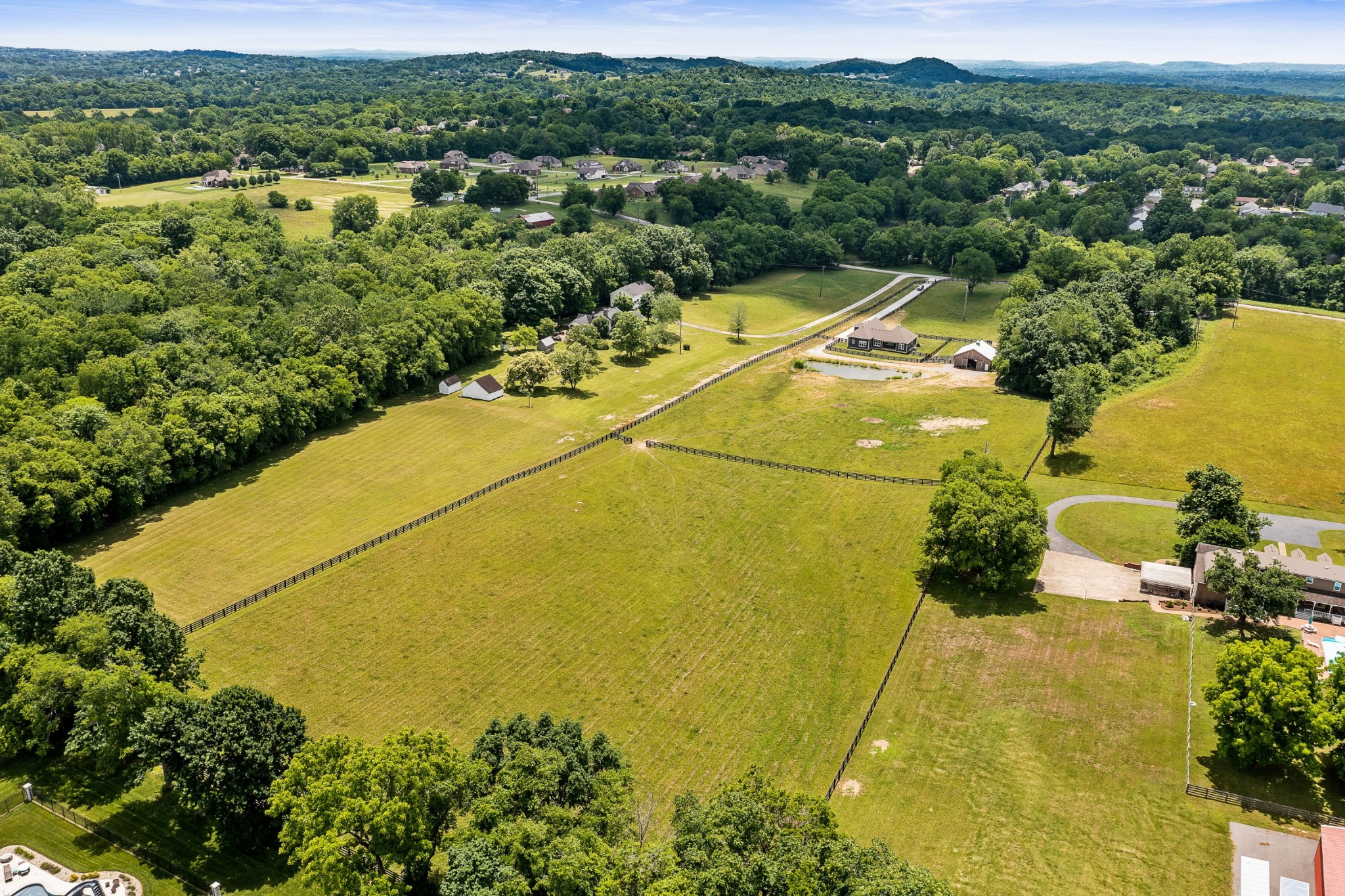 790 Baker Road Columbia, TN 38401 - Photo 59 of 69 a view of a swimming pool with a yard