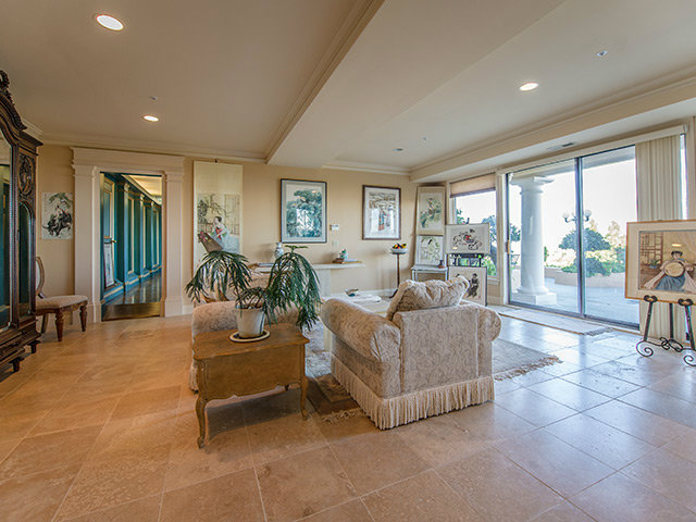 150 New Place Road Hillsborough, CA 94010 - Photo 15 of 25 a living room with furniture and large windows