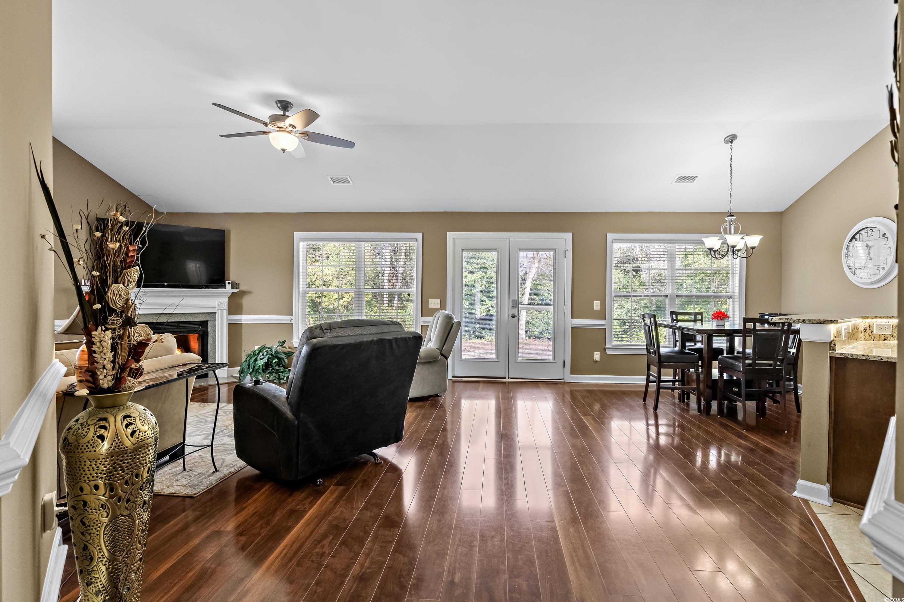 139 Dunbarton Lane Conway, SC 29526 - Photo 12 of 40 Living room with a wealth of natural light, visibl