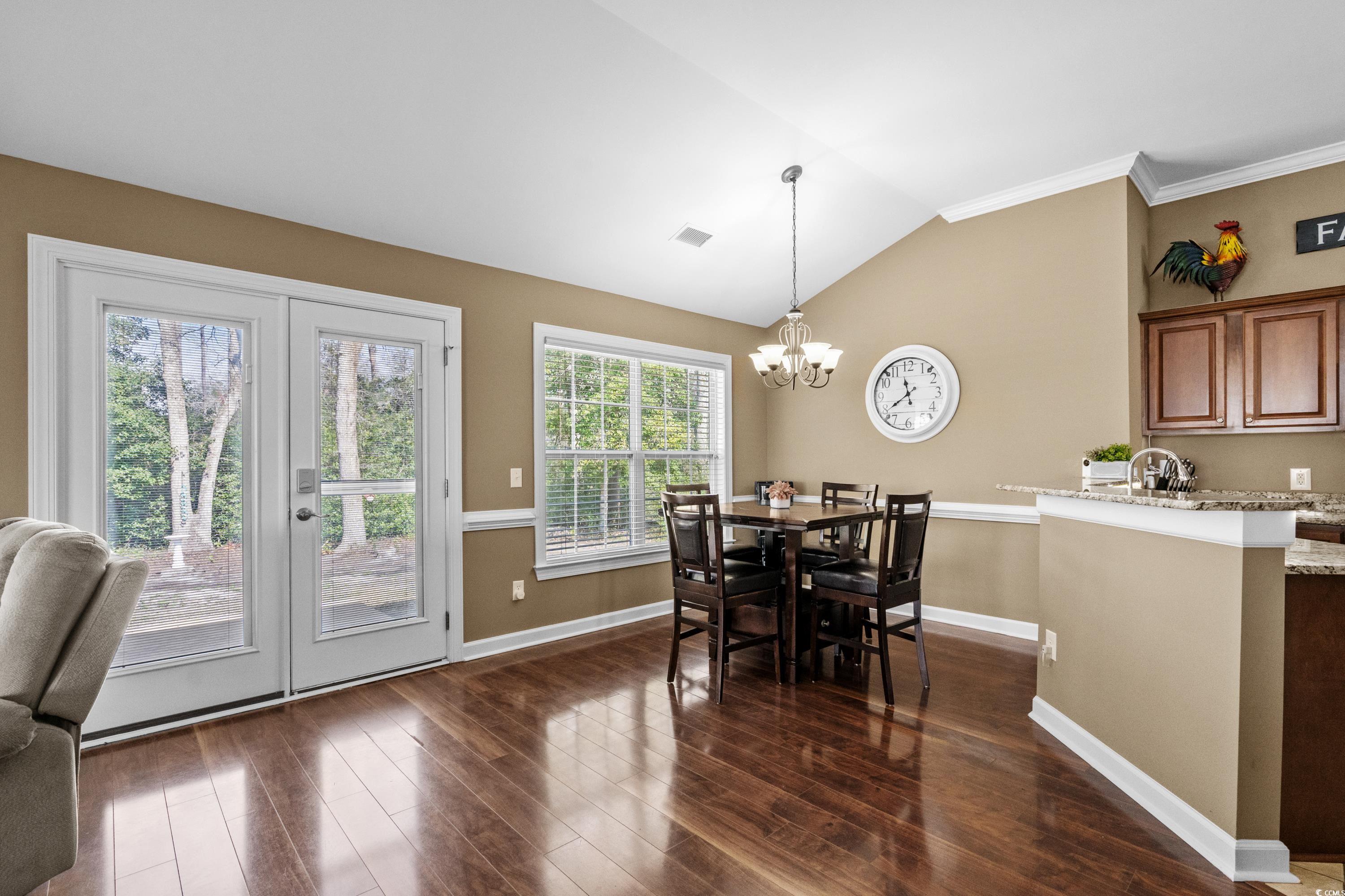 139 Dunbarton Lane Conway, SC 29526 - Photo 16 of 40 Dining space featuring visible vents, an inviting