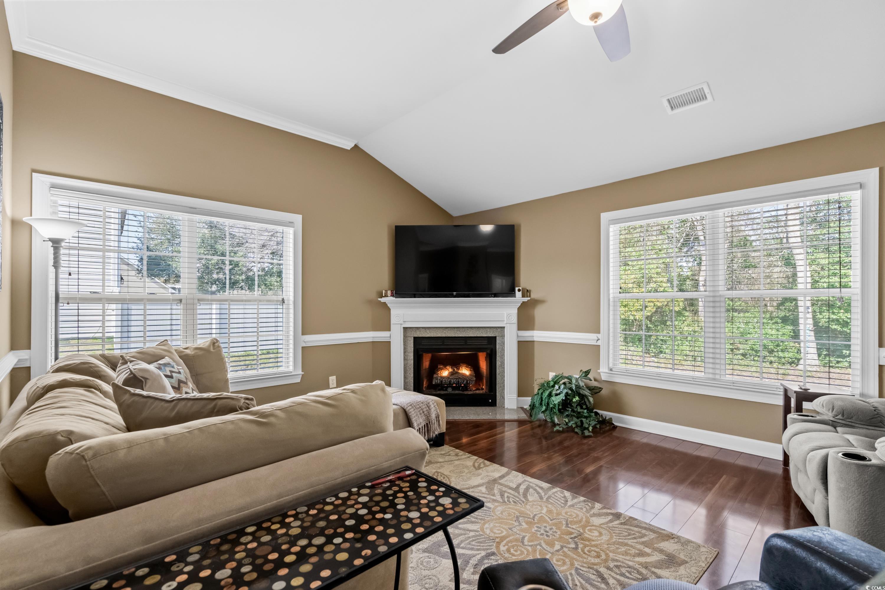 139 Dunbarton Lane Conway, SC 29526 - Photo 8 of 40 Living room with a wealth of natural light, visibl