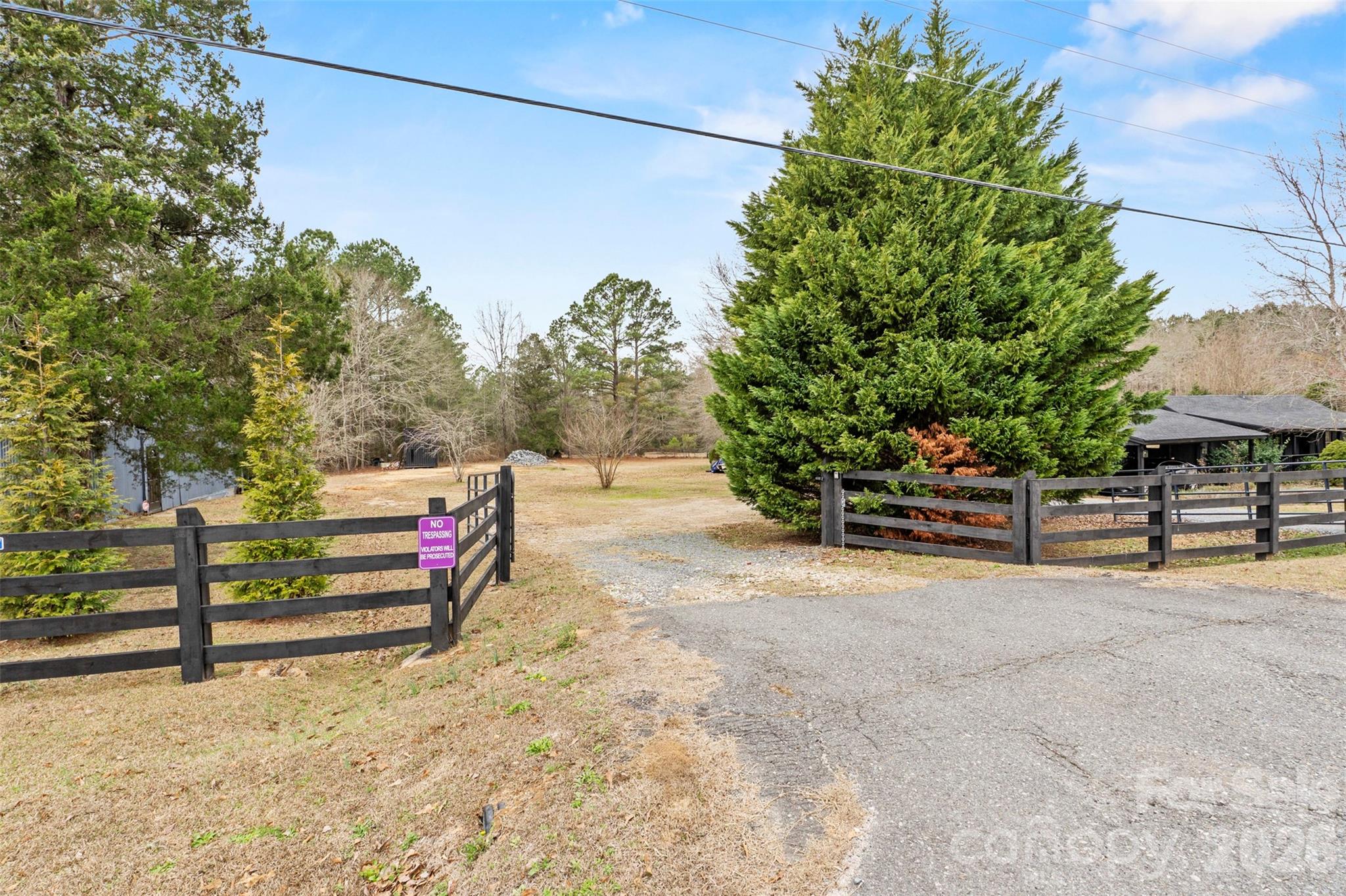 0 Richburg Road Great Falls, SC 29055 - Photo 4 of 15 a view of street with wooden fence