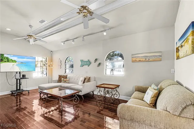 a view of outdoor space with seating area