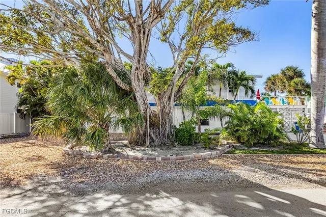a view of a chairs and table in the patio