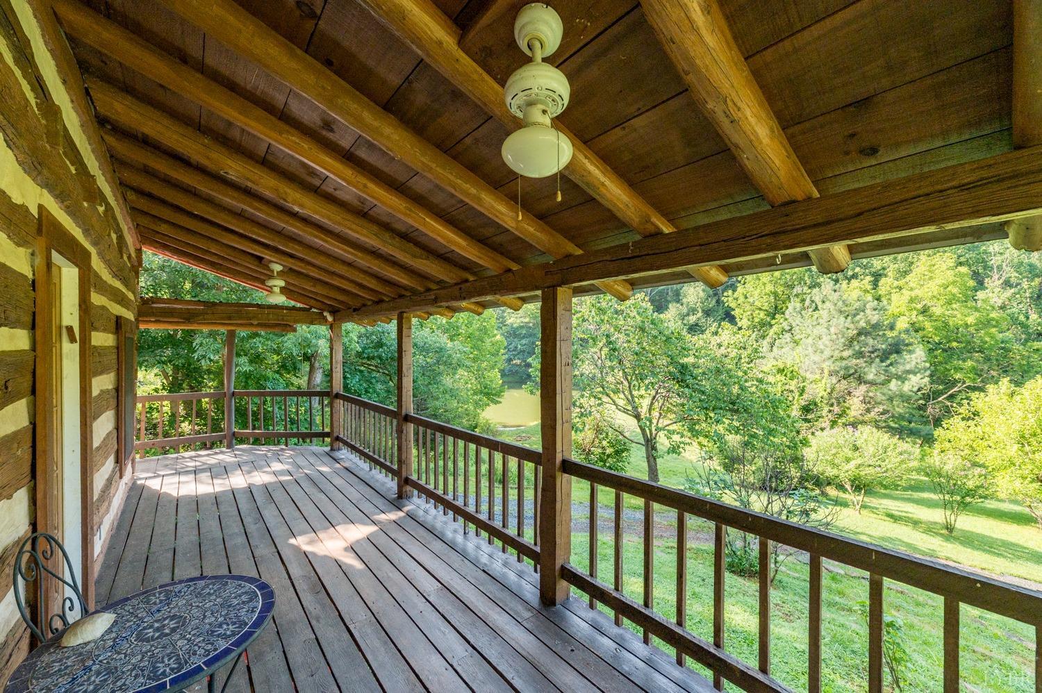 704 Peters Hollow Road Monroe, VA 24574 - Photo 4 of 55 a view of porch with wooden floor in outdoor space