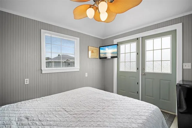 a room with storage and utility