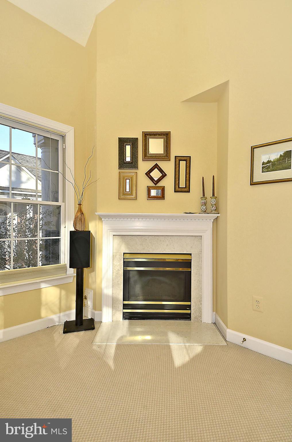 148 Rees Place Falls Church, VA 22046 - Photo 20 of 29 a view of livingroom and a fireplace