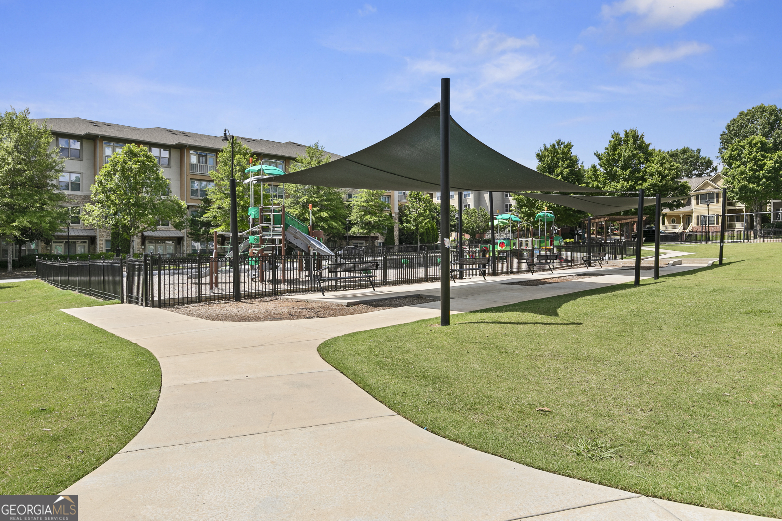 1954 Summit Trace Circle Northwest Atlanta, GA 30318 - Photo 41 of 45 a house view with a outdoor space
