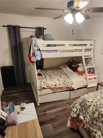 a view of a golf course with a lake