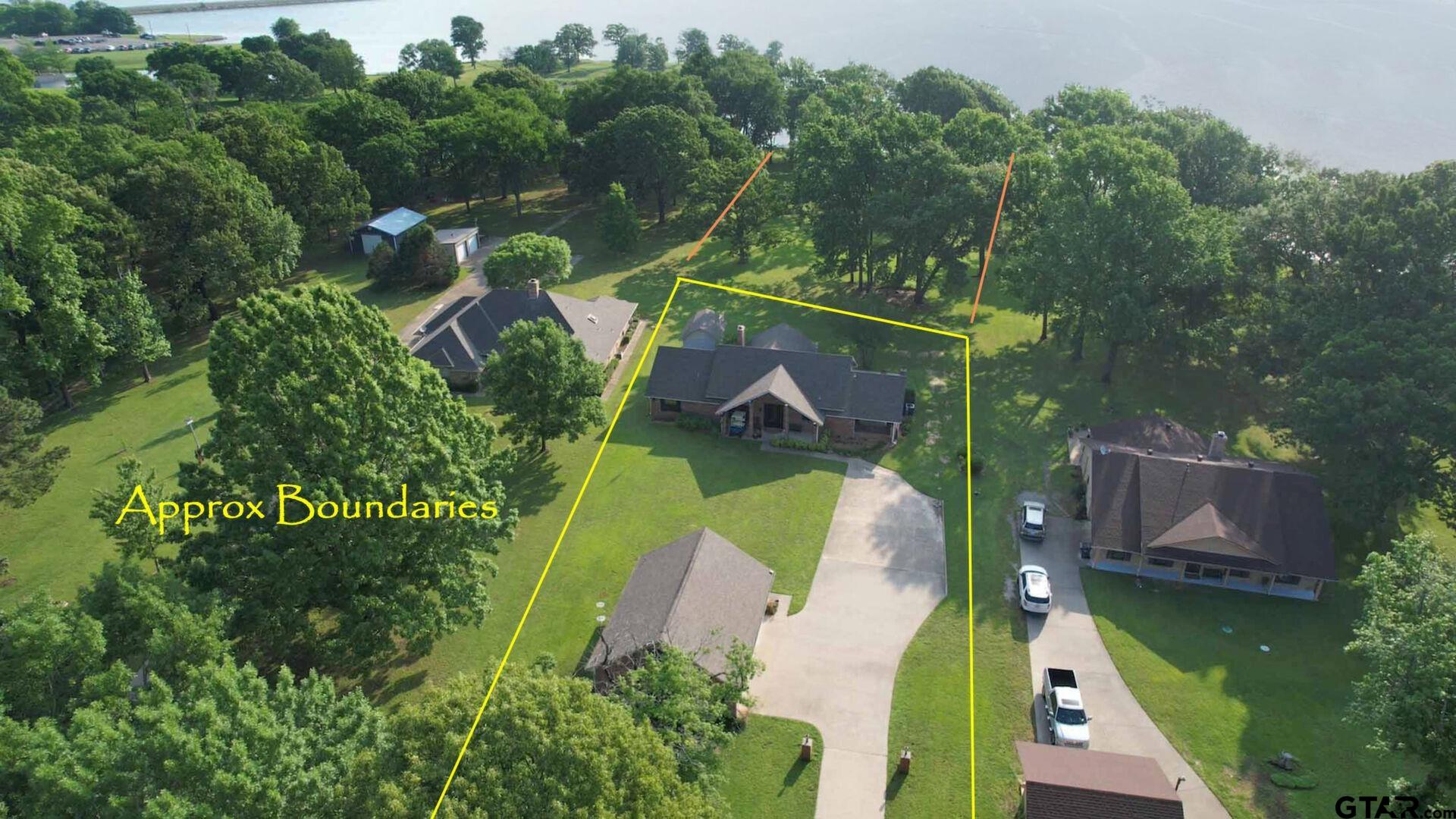 227 Private Road 5885 Yantis, TX 75497 - Photo 27 of 41 an aerial view of a house