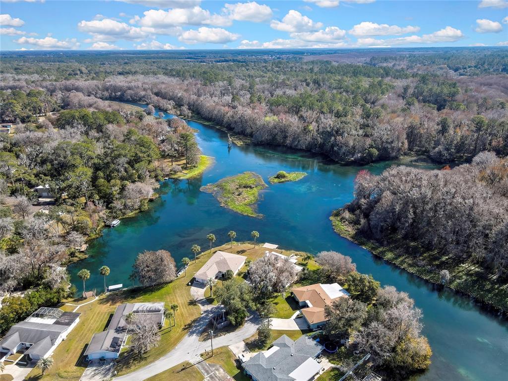 12130 Maple Street Dunnellon, FL 34432 - Photo 16 of 54 a view of a lake with a mountain