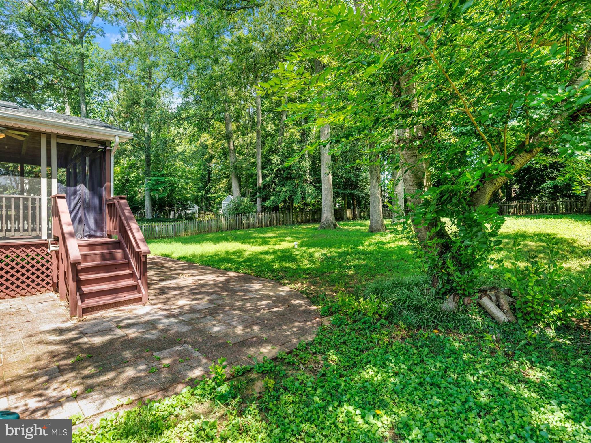 3228 Blackwalnut Drive Annapolis, MD 21403 - Photo 40 of 55 a view of a deck with a backyard
