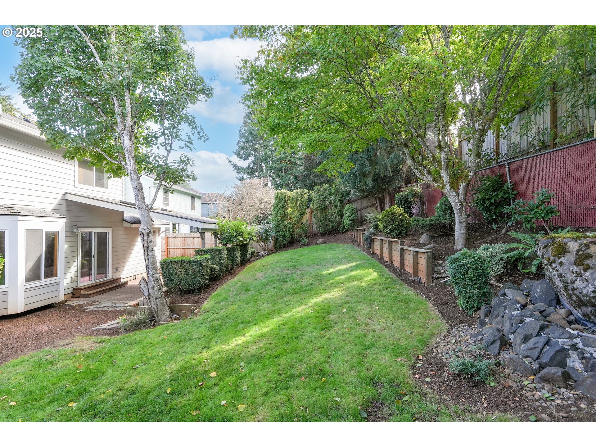 5561 Springwood Avenue Southeast Salem, OR 97306 - Photo 41 of 42 a view of backyard of house with green space