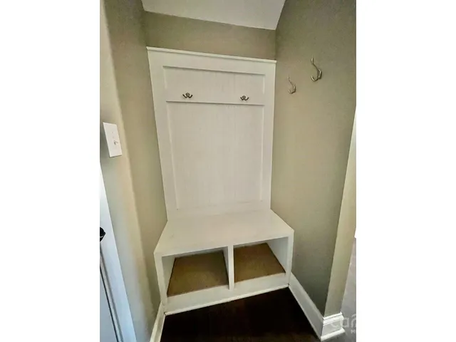 a view of front door