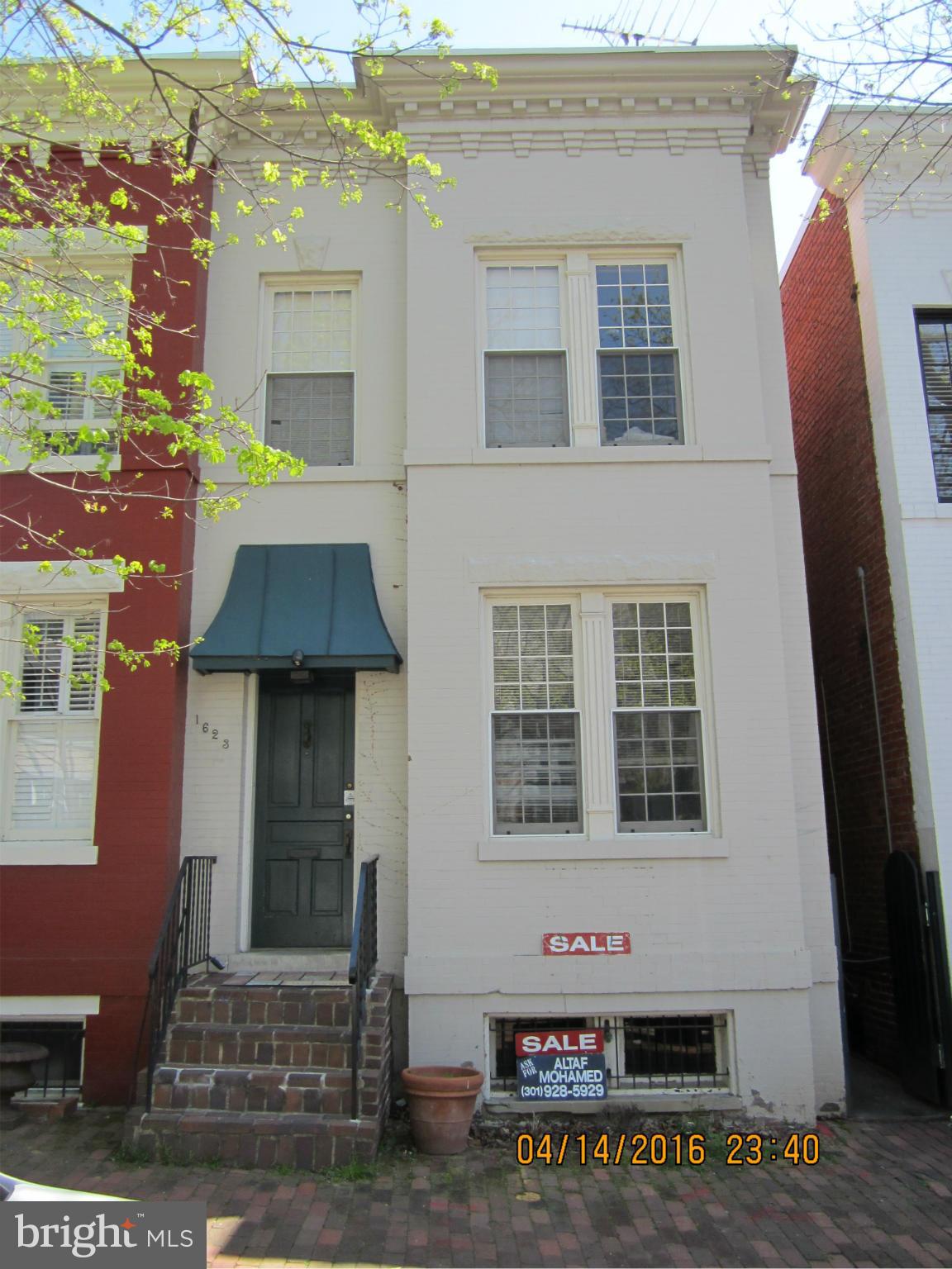 1623 33rd Street Northwest Washington, DC 20007 - Photo 1 of 10 Exterior (Front)