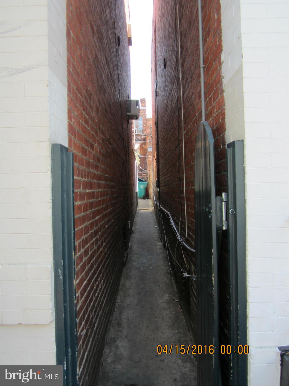 1623 33rd Street Northwest Washington, DC 20007 - Photo 10 of 10 Alley