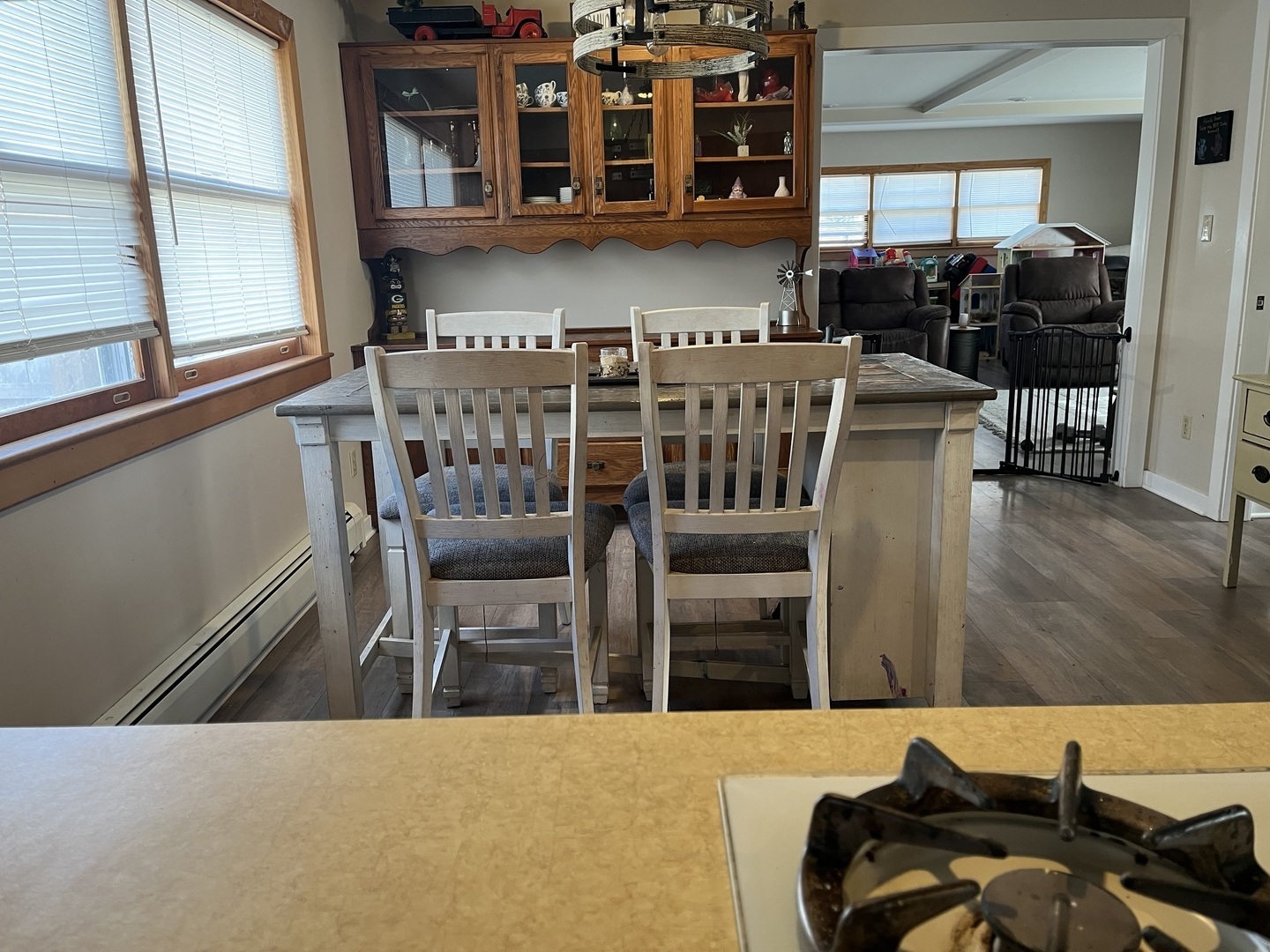 122 South Washington Street Rochelle, IL 61068 - Photo 5 of 15 a view of a dining room with furniture and window