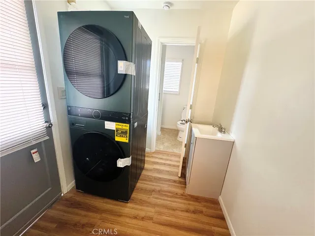 a close view of cabinet and mirror