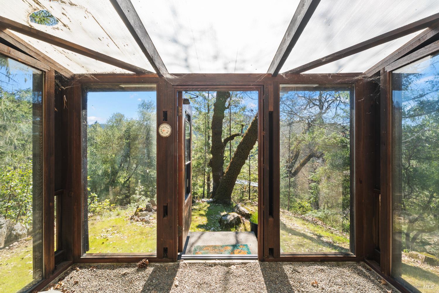 18210 Old Ukiah Pines Road Potter Valley, CA 95469 - Photo 39 of 43 a view of an entryway