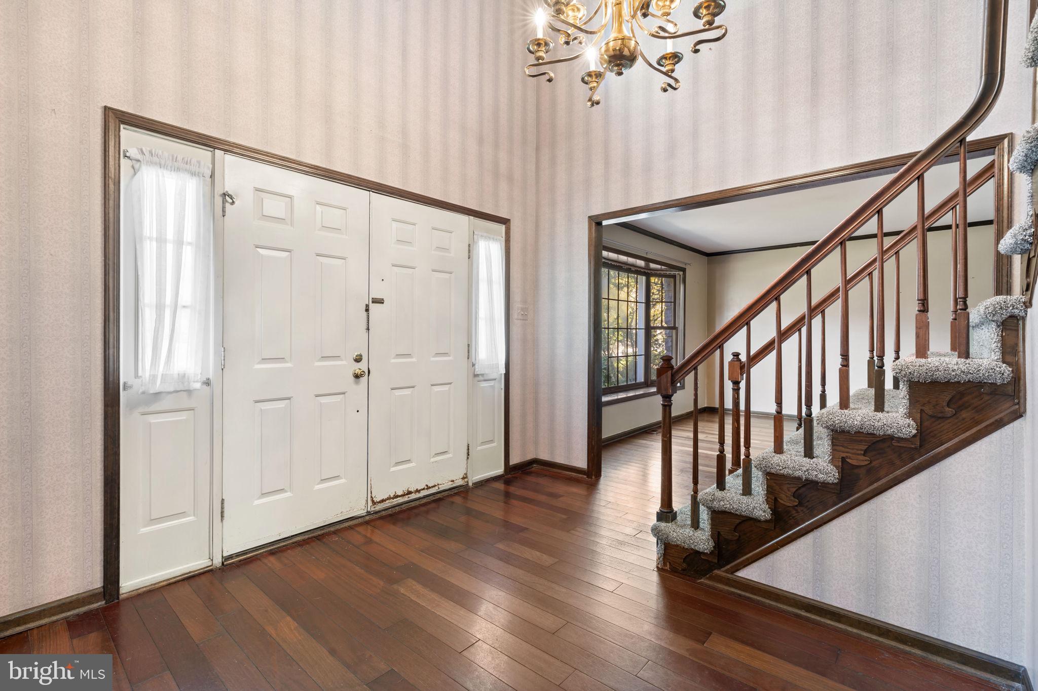 1 Wayne Circle Lower Gwynedd, PA 19002 - Photo 23 of 44 Two Story Foyer Leads to Second Level