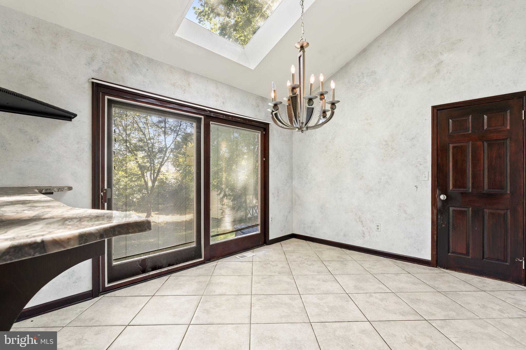 1 Wayne Circle Lower Gwynedd, PA 19002 - Photo 10 of 44 Slider in Breakfast Room leads to Flat Backyard