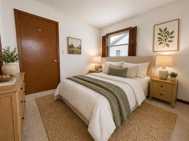 724 West 22nd Street Connersville, IN 47331 - Photo 13 of 27 Staged Bedroom 1