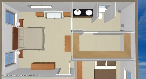 a view of a living room and entry way